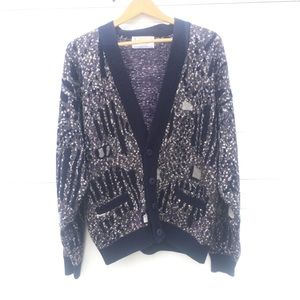 Vintage London Fog cardigan with pockets